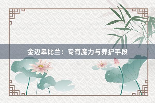 金边皋比兰：专有魔力与养护手段